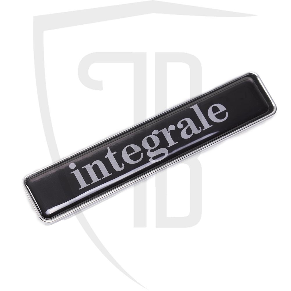 Rear integrale Badge Silver for Martini 5 and 6