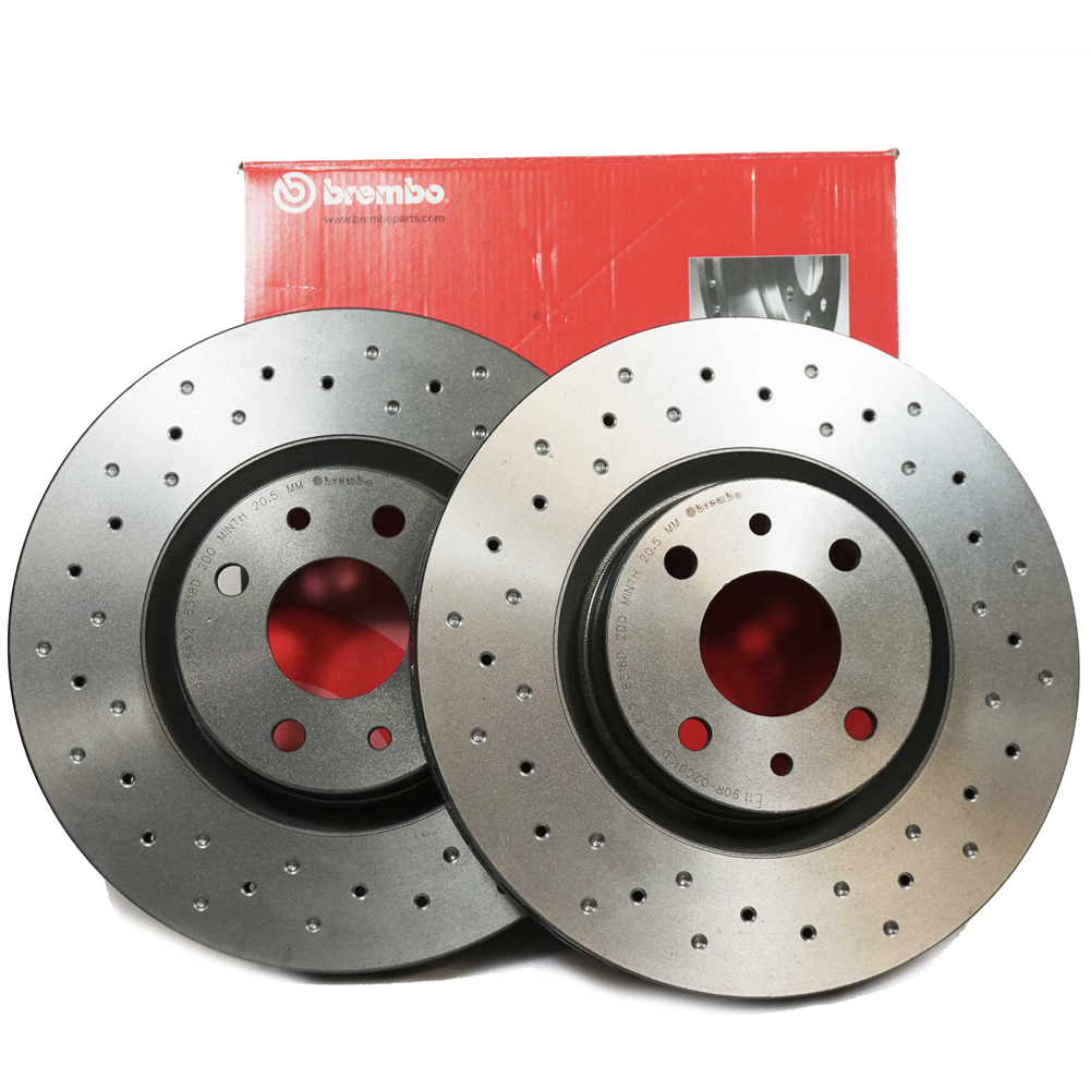 Brembo Xtra Performance Front Brake Disc 8v 16v