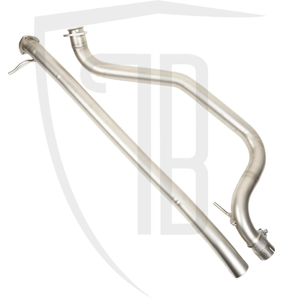 Ragazzon Exhaust Centre Section Stainless Steel G.N For 8v, 16v integrale and Evo
