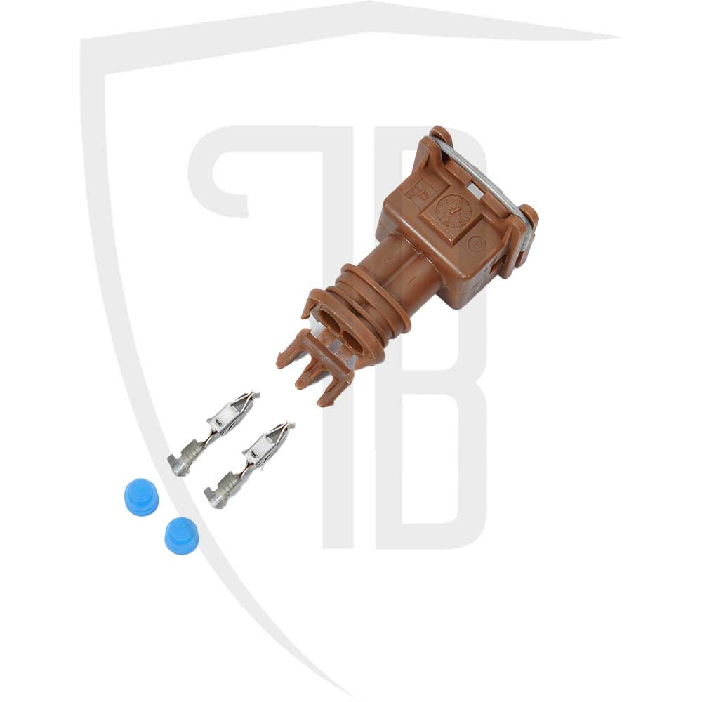 Brown air temperature sensor plug socket