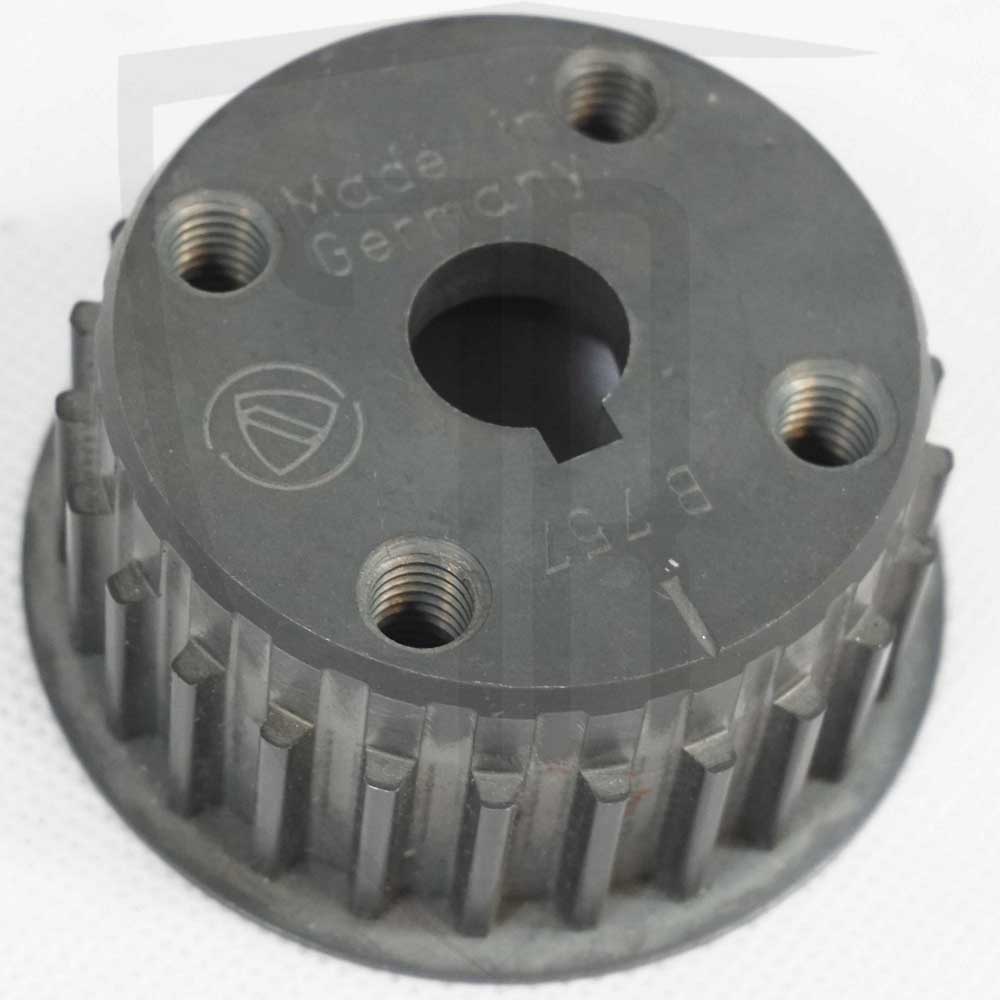 Crankshaft cam belt drive pulley