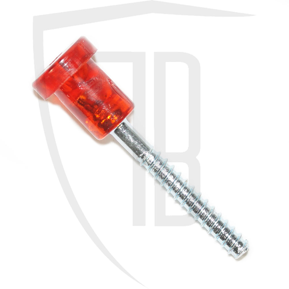 Rear Lamp Screw - Red