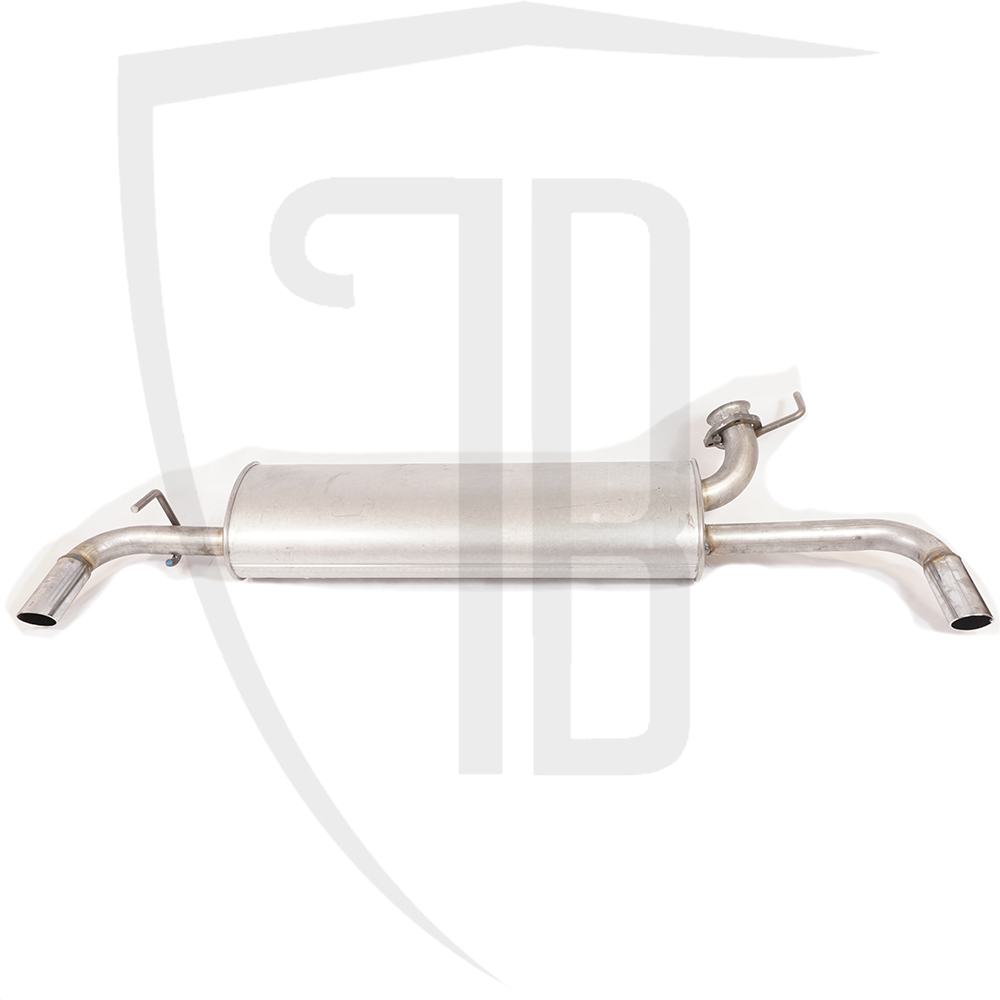 Rear Exhaust Box Twin Exit