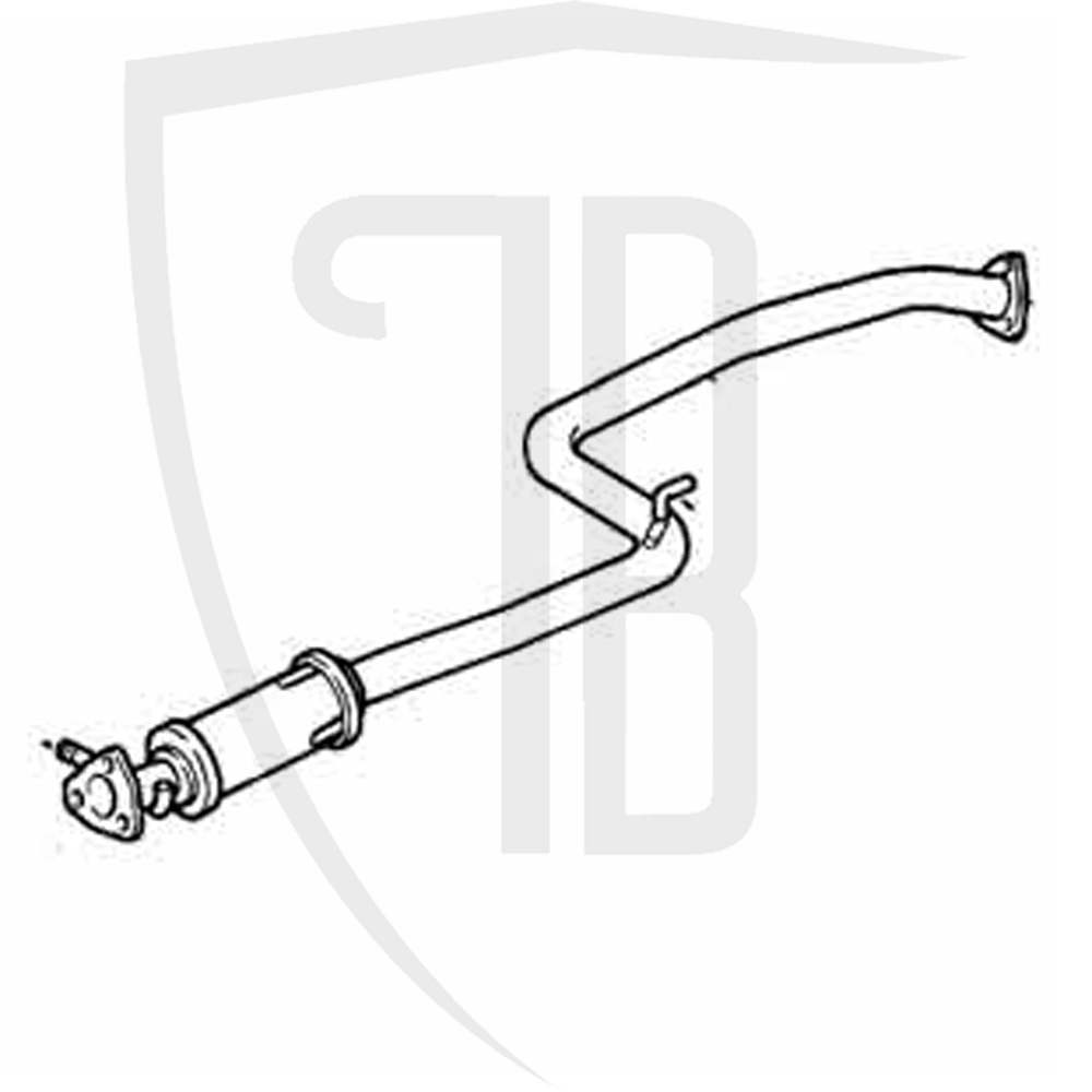 Exhaust centre section