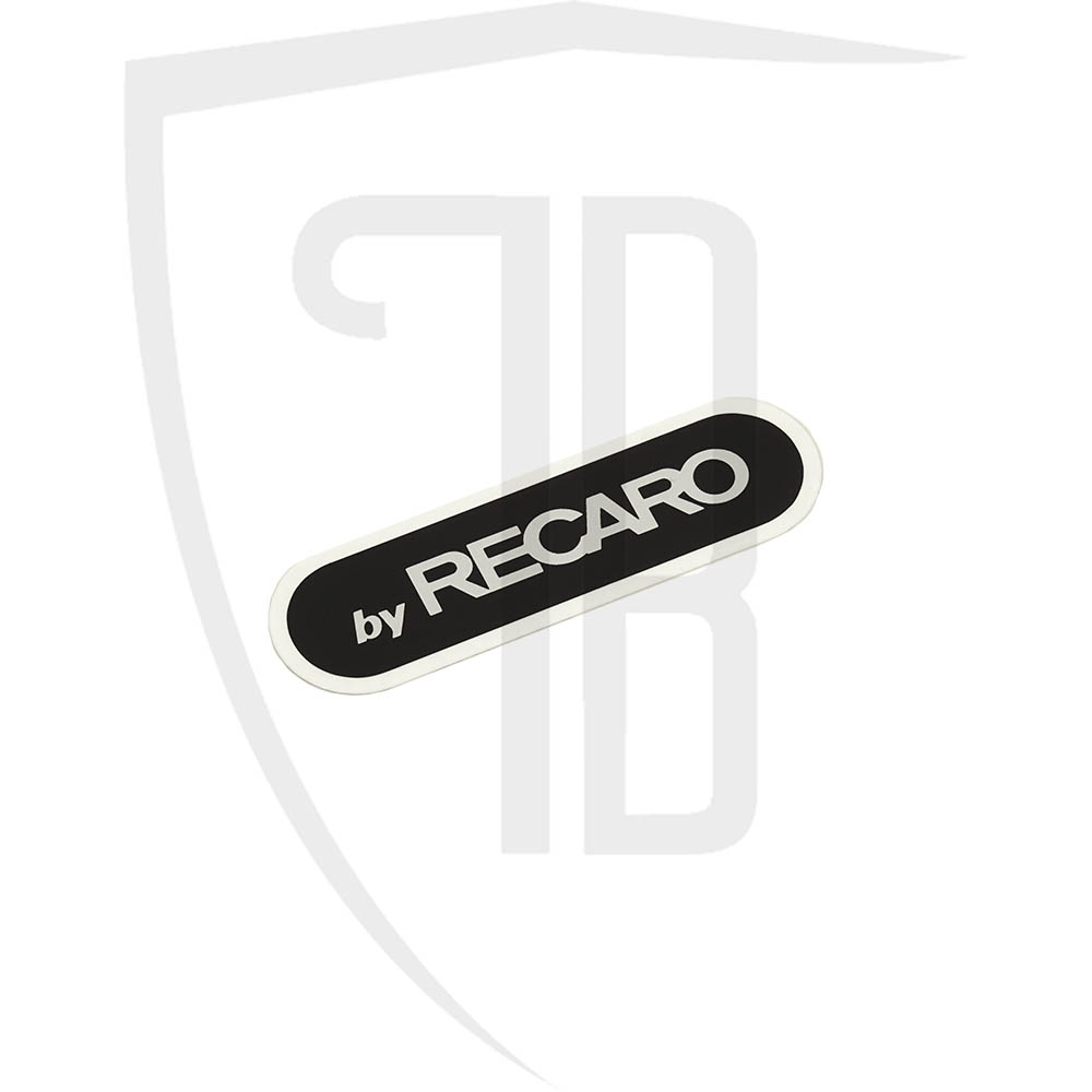 By Recaro Seat Sticker