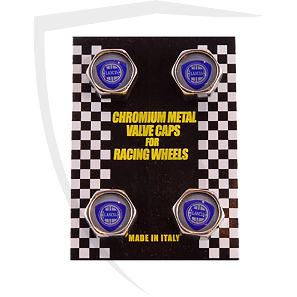 Lancia tyre valve cap set