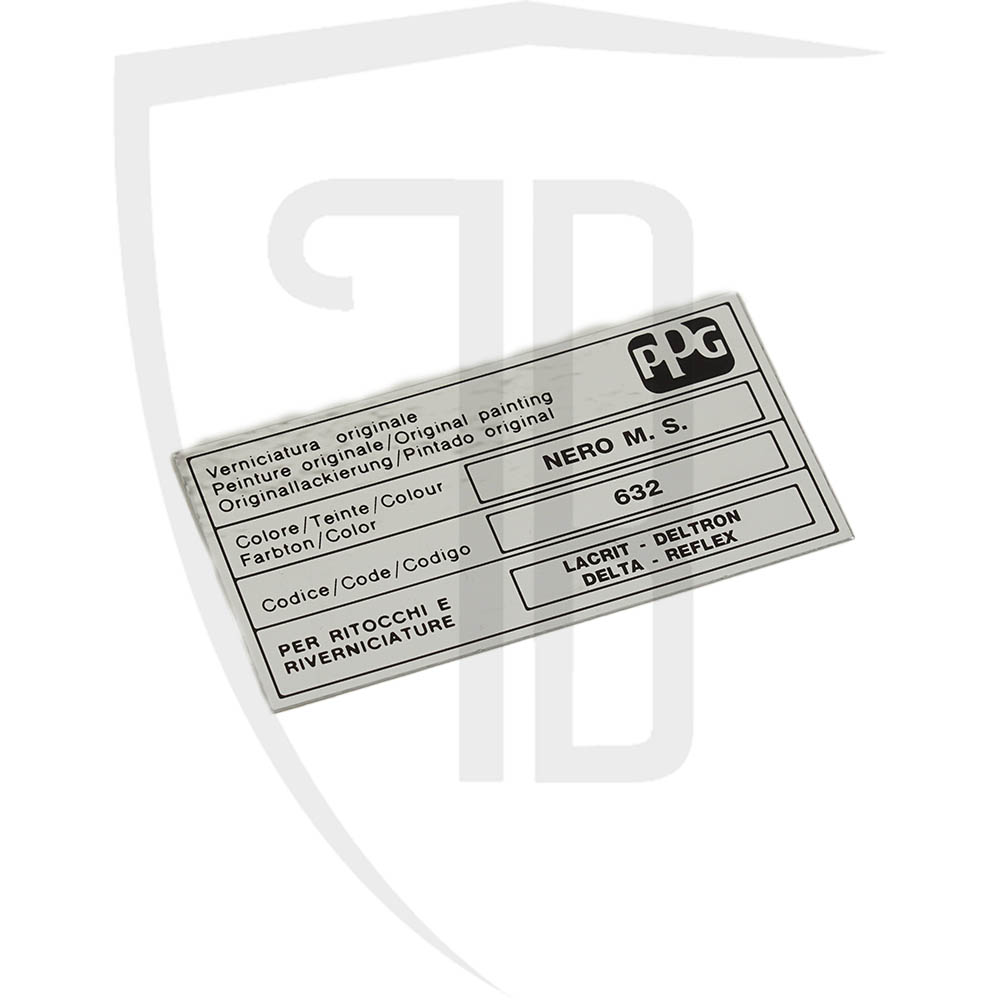 Paint Sticker Nero 632
