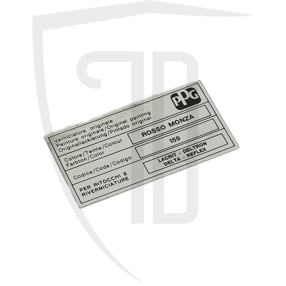 Paint Sticker Rosso 159