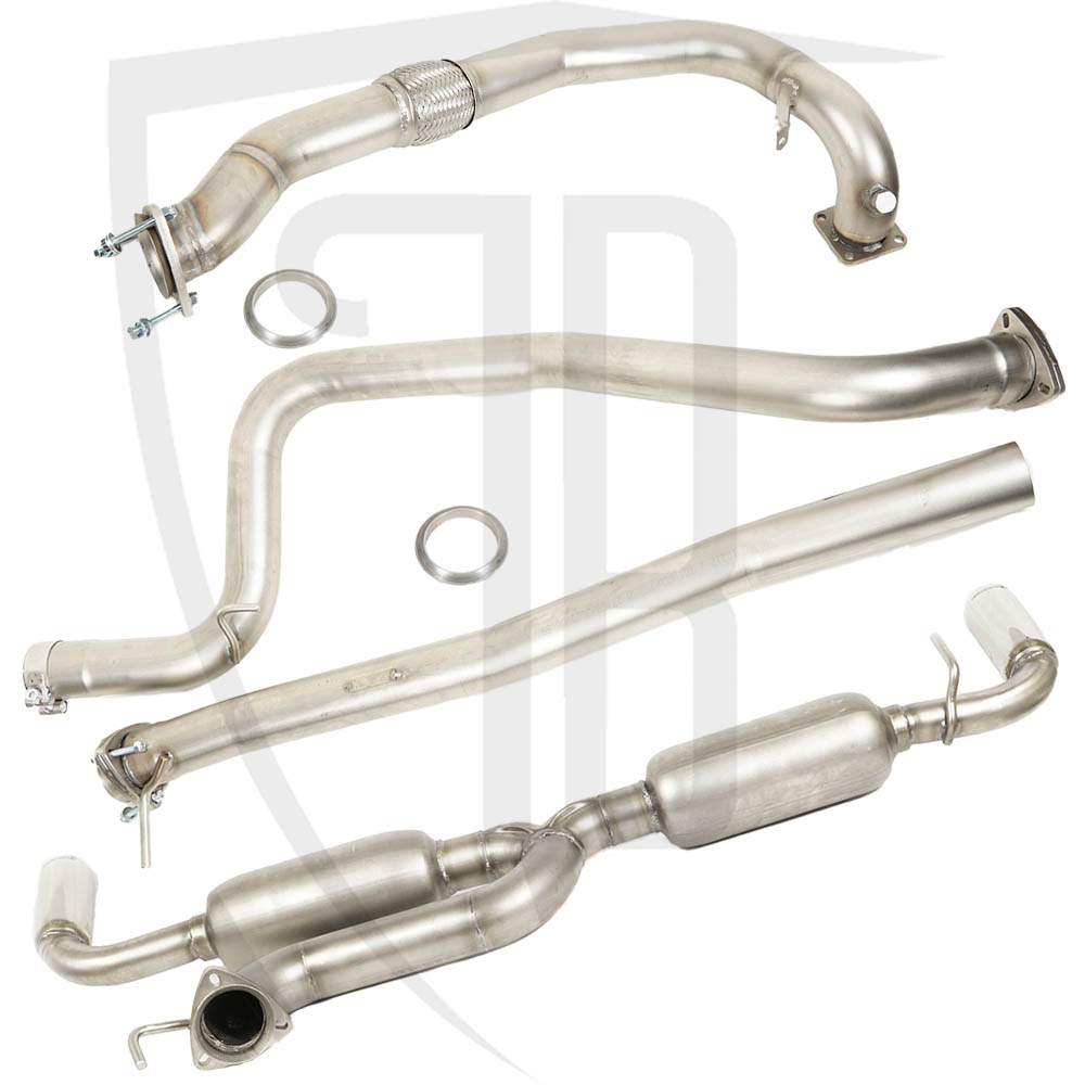 Ragazzon Exhaust System 70mm Twin Exit integrale