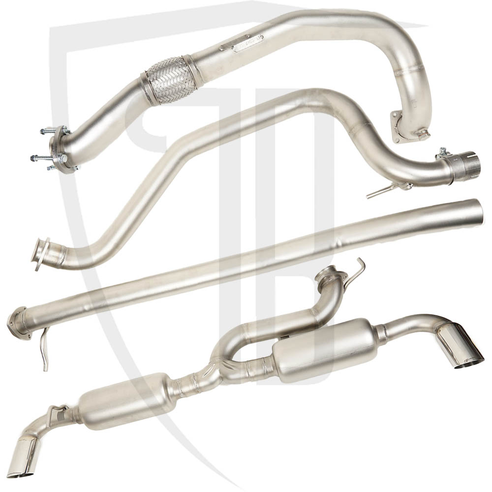 Ragazzon Standard Stainless Steel Exhaust System integrale Twin Exit