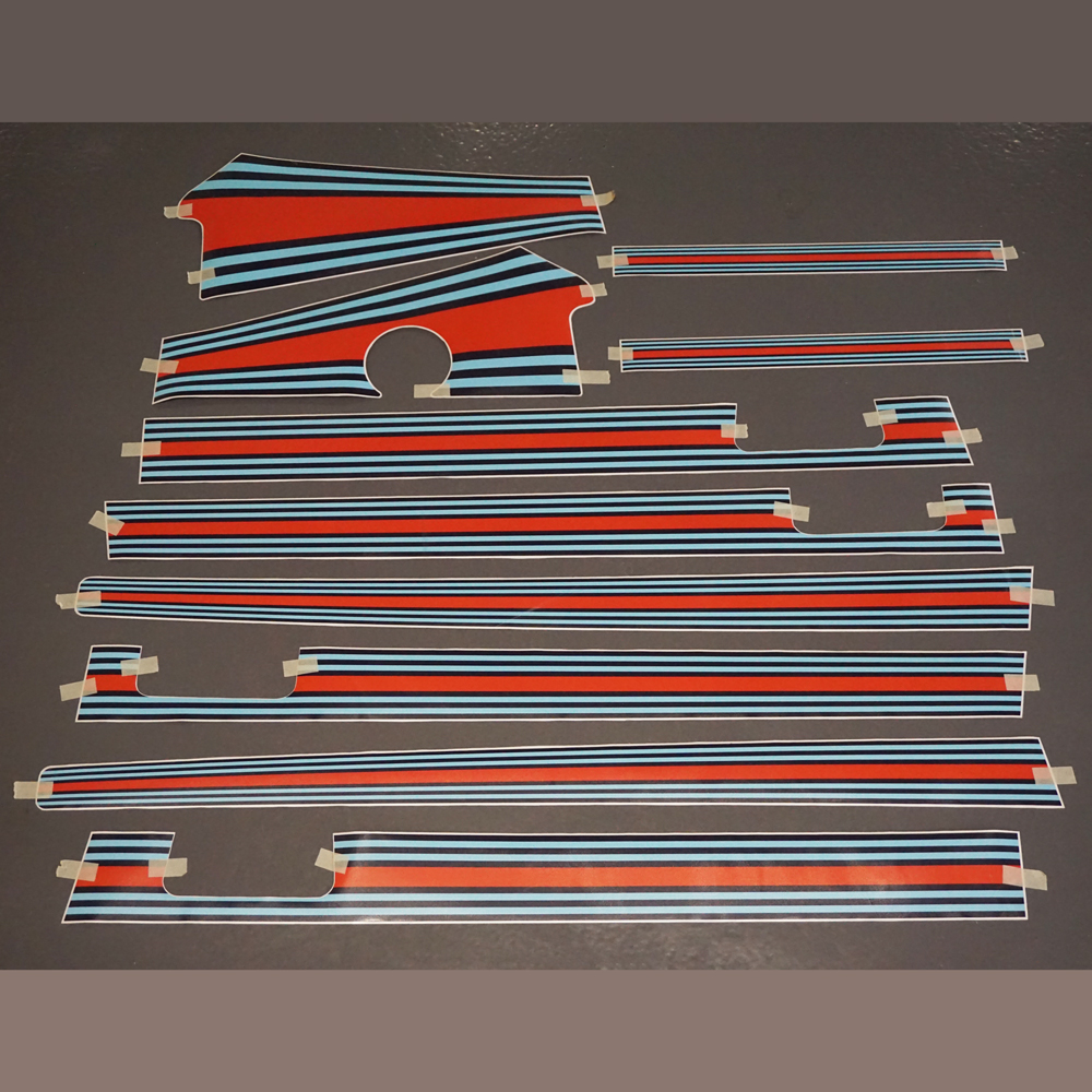 Martini 5 Decal Set