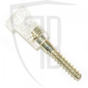 Reverse lamp screw