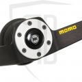 With the Lancia horn button and aluminium ring (not included)